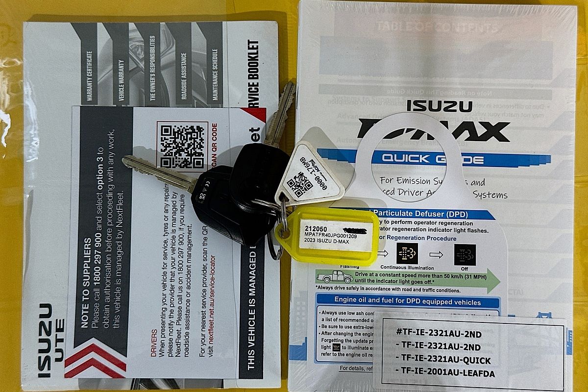2023 Isuzu D-MAX SX (4x2) HIGH-RIDE RG1 MY23 4x2