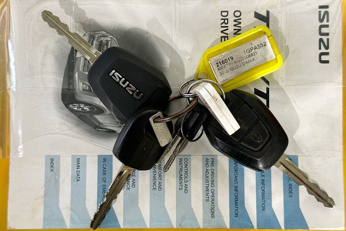 2018 Isuzu D-MAX SX (4x4) TF MY18 4X4