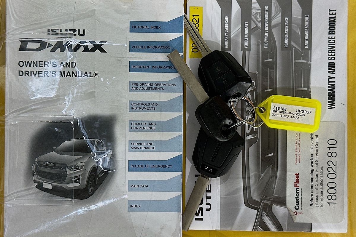 2021 Isuzu D-MAX SX (4x4) RG MY21 4X4