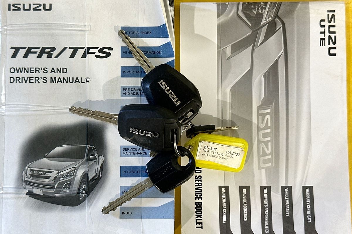 2018 Isuzu D-MAX SX HI-RIDE (4x4) TF MY18 4X4