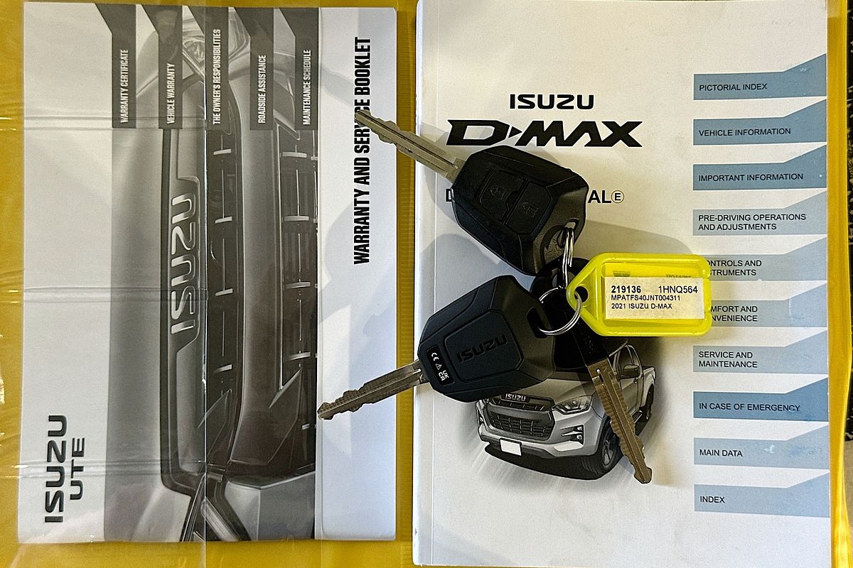 2021 Isuzu D-MAX SX (4x4) RG MY21 4X4