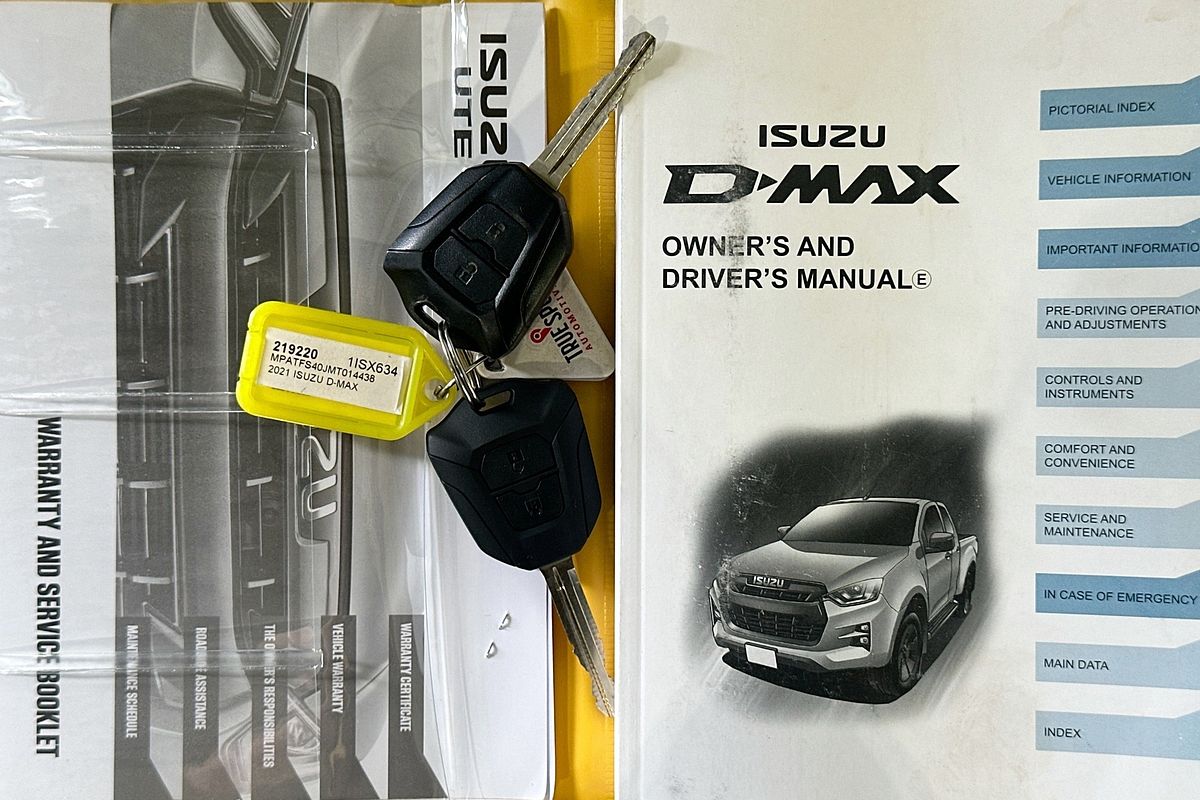 2021 Isuzu D-MAX SX (4x4) RG MY21 4X4