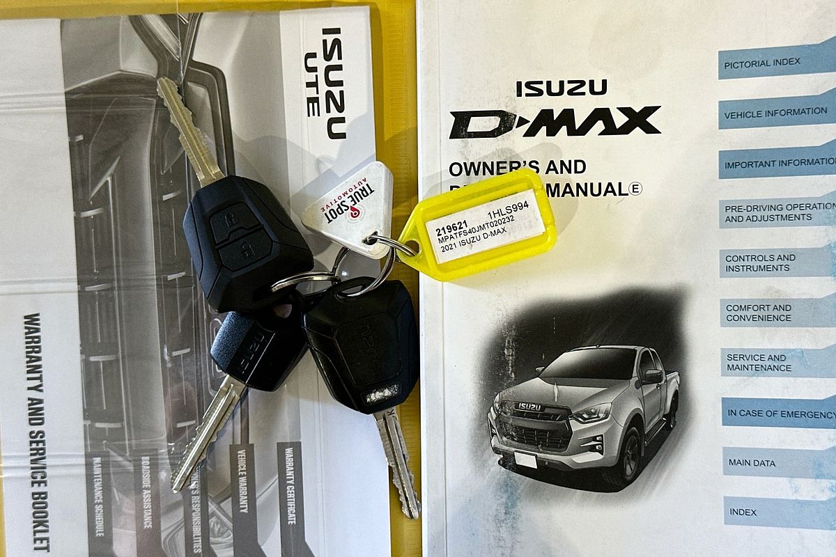 2021 Isuzu D-MAX SX (4x4) RG MY21 4X4