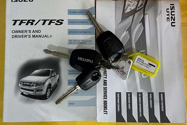 2015 Isuzu D-MAX SX HI-RIDE (4x2) TF MY15 REAR WHEEL DRIVE