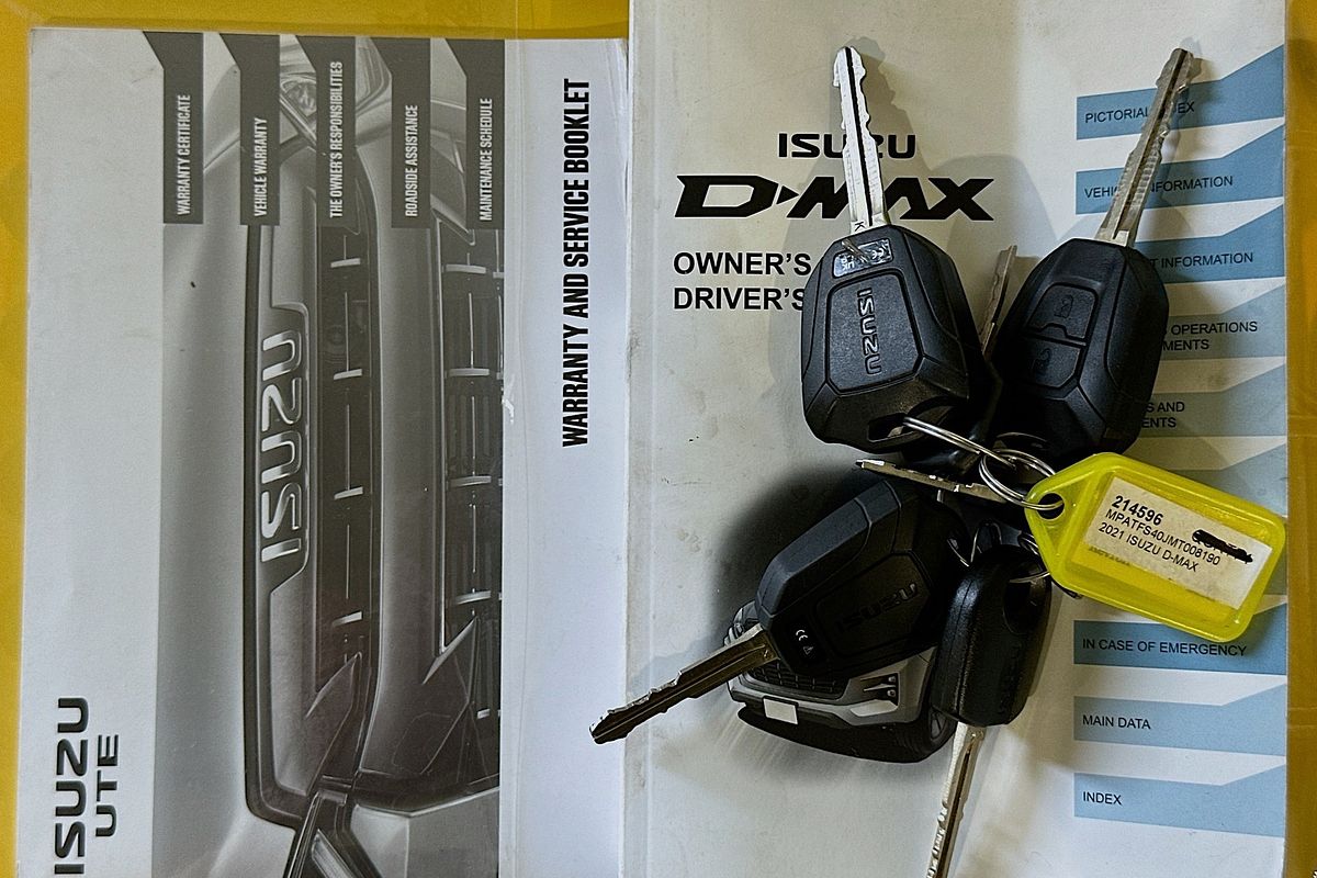 2021 Isuzu D-MAX SX (4x4) RG MY21 4X4