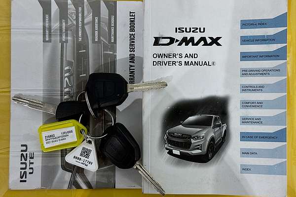 2021 Isuzu D-MAX SX (4x4) RG MY21 4X4