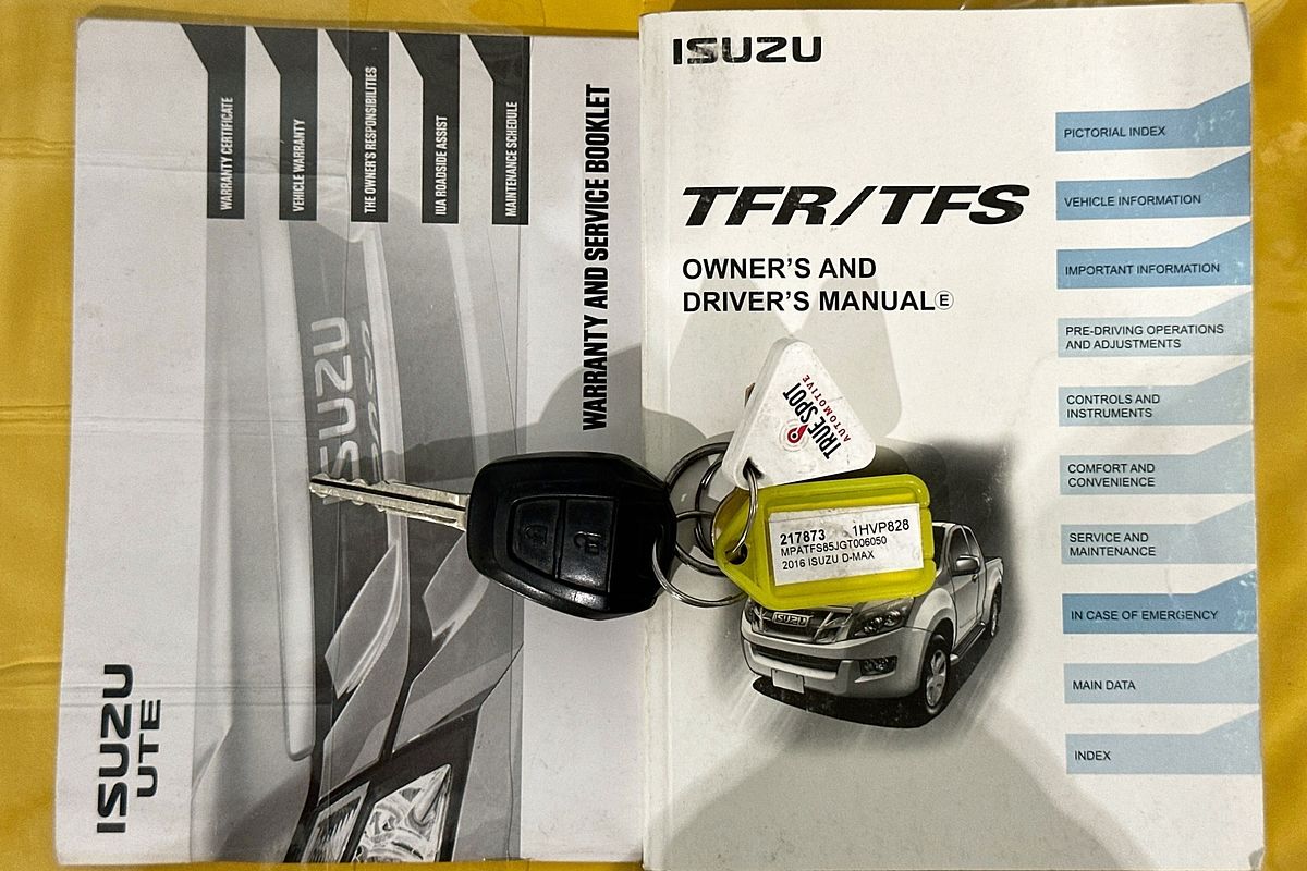 2016 Isuzu D-MAX LS-U HI-RIDE (4x4) TF MY15 4X4