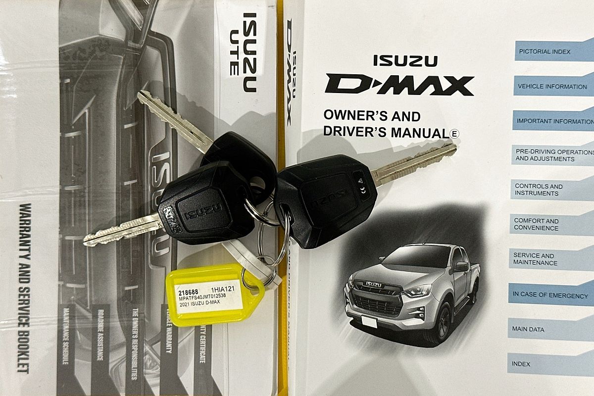 2021 Isuzu D-MAX SX (4x4) RG MY21 4X4