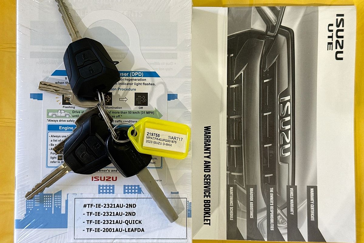 2023 Isuzu D-MAX SX (4x2) HIGH-RIDE RG1 MY23 4x2