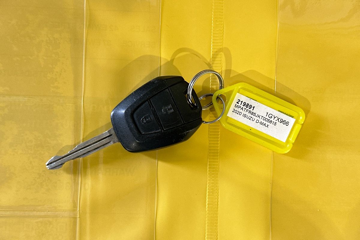 2020 Isuzu D-MAX SX HI-RIDE (4x2) TF MY19 REAR WHEEL DRIVE