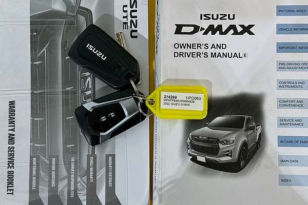 2022 Isuzu D-MAX LS-U+ (4x4) RG1 MY22.75 4X4