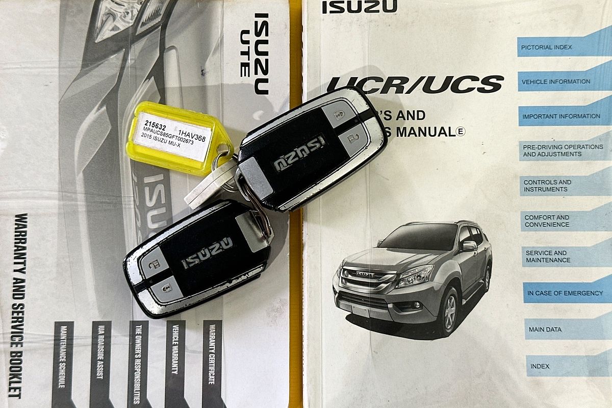 2015 Isuzu MU-X LS-T (4x4) UC MY15