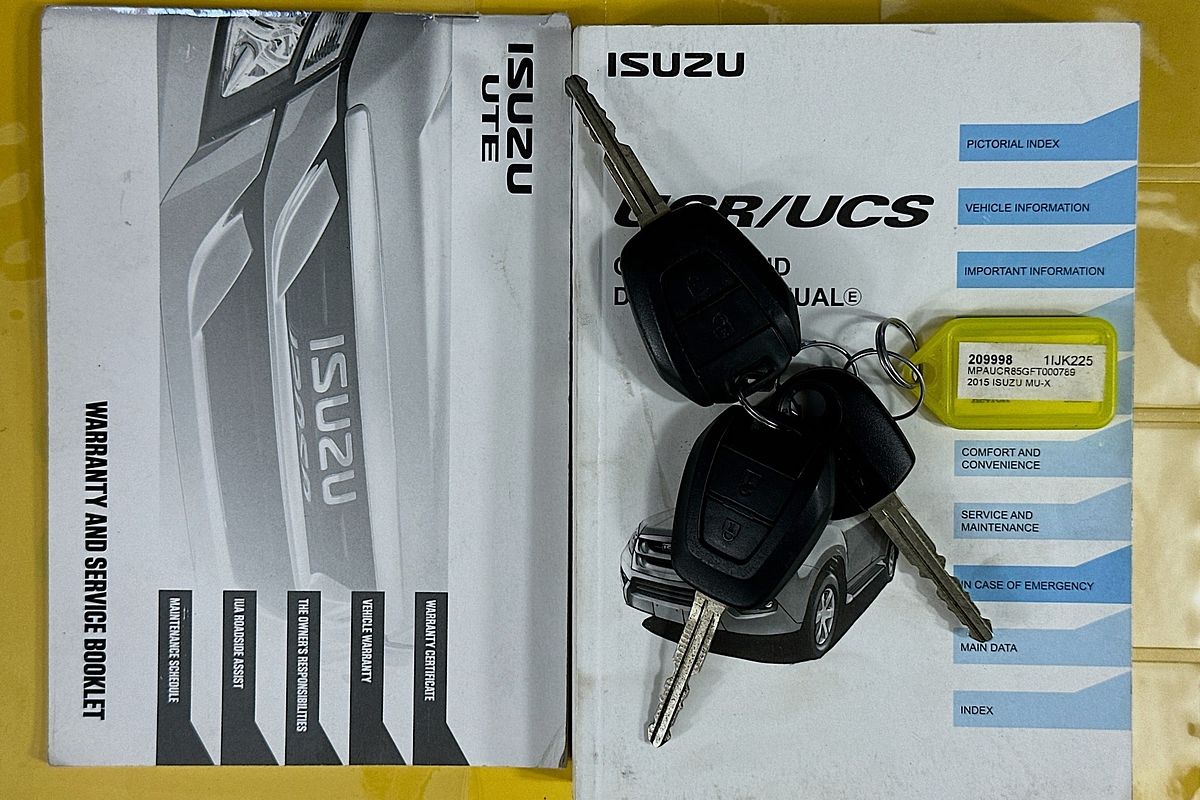 2015 Isuzu MU-X LS-U (4x2) UC