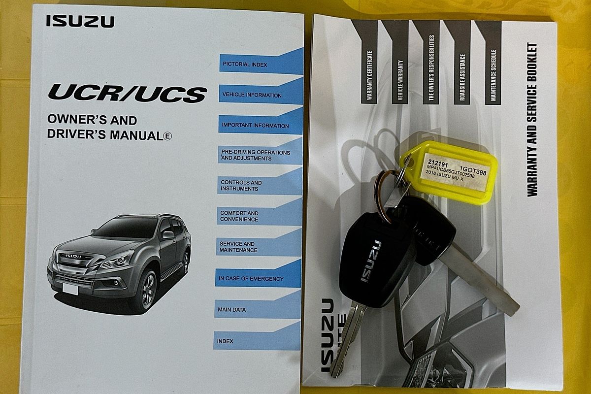 2018 Isuzu MU-X LS-M (4x4) UC MY17