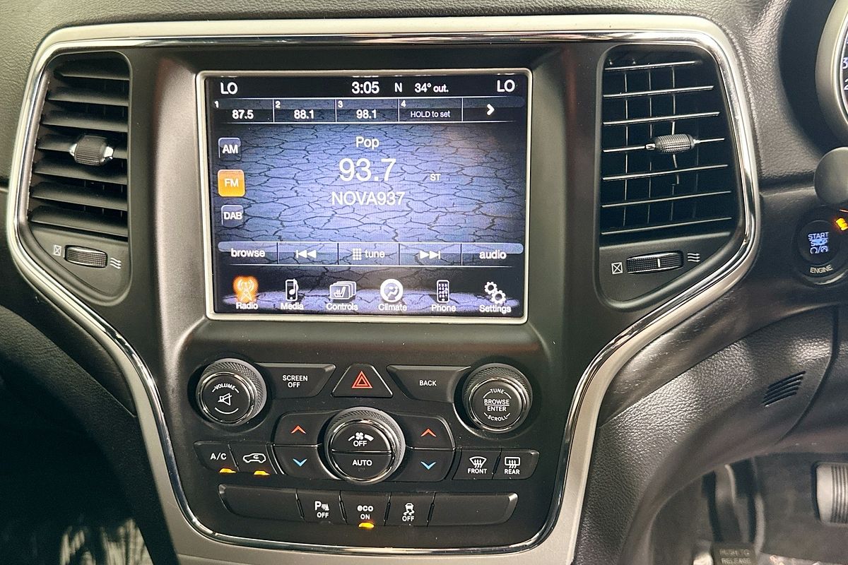 2015 Jeep GRAND CHEROKEE BLACKHAWK (4x4) WK MY15