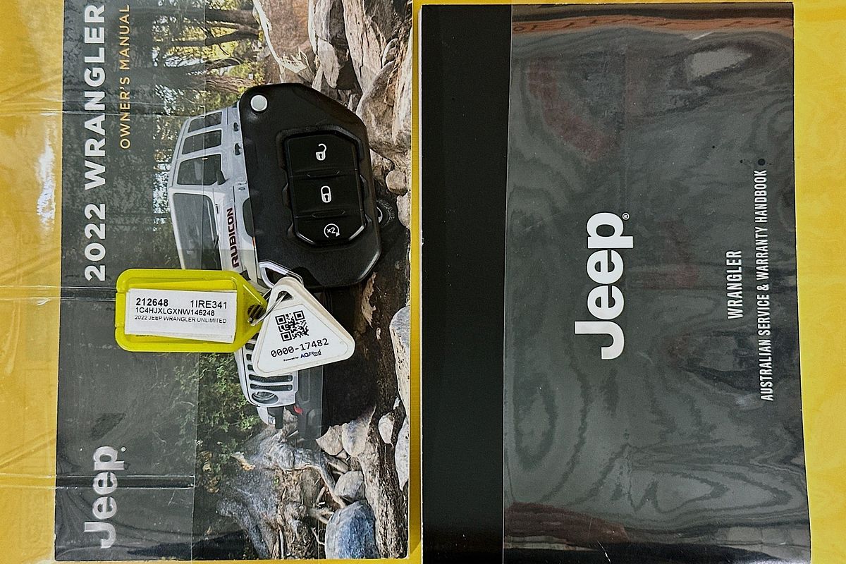 2022 Jeep WRANGLER UNLIMITED OVERLAND (4x4) JL MY22