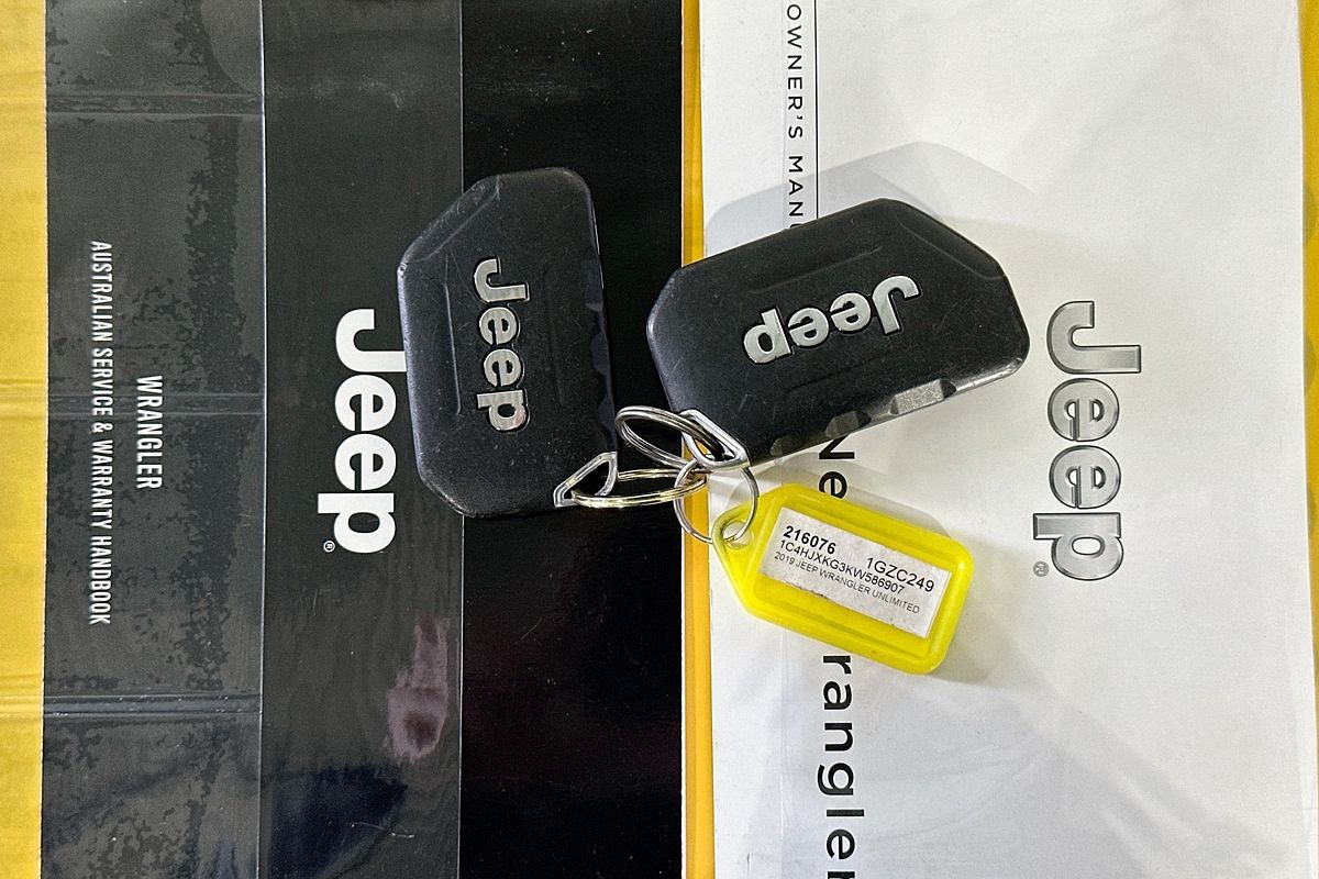2019 Jeep WRANGLER UNLIMITED SPORT S (4x4) JL MY19
