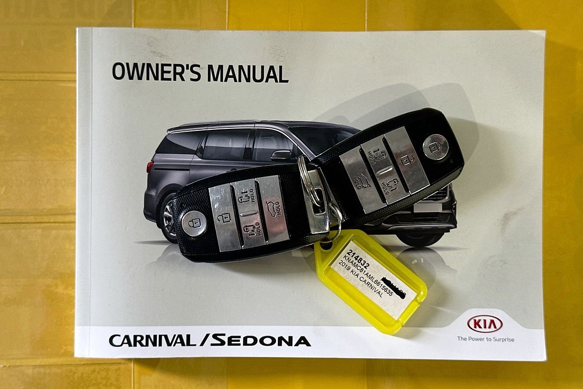 2019 Kia CARNIVAL PLATINUM YP PE MY19