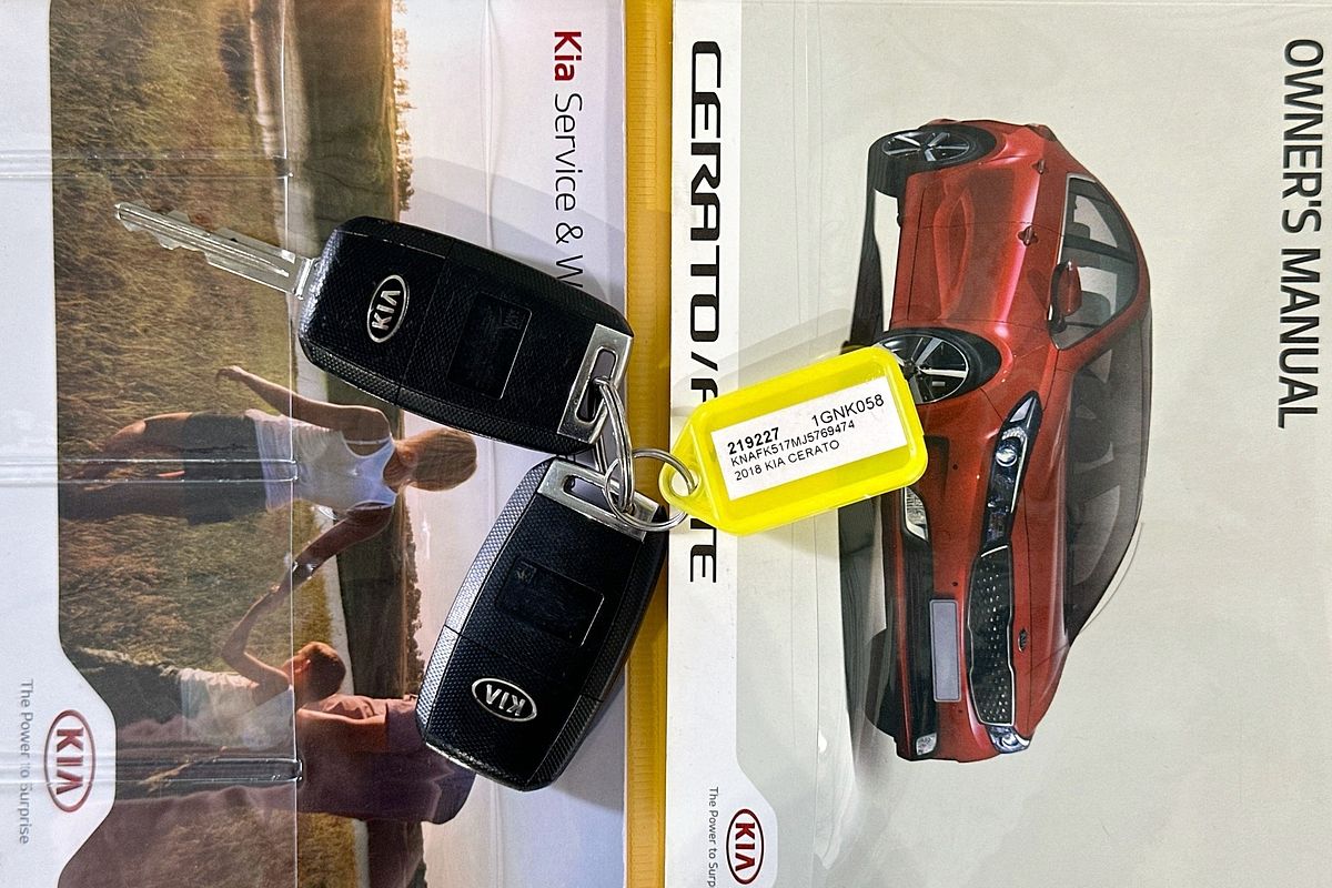 2018 Kia CERATO S YD MY18