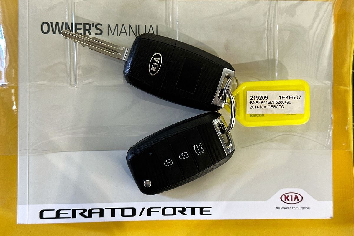 2014 Kia CERATO S PREMIUM YD MY15