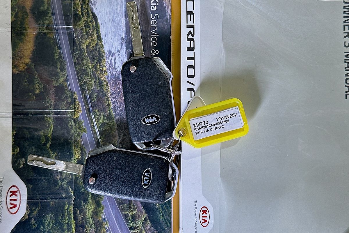 2019 Kia CERATO S BD MY19