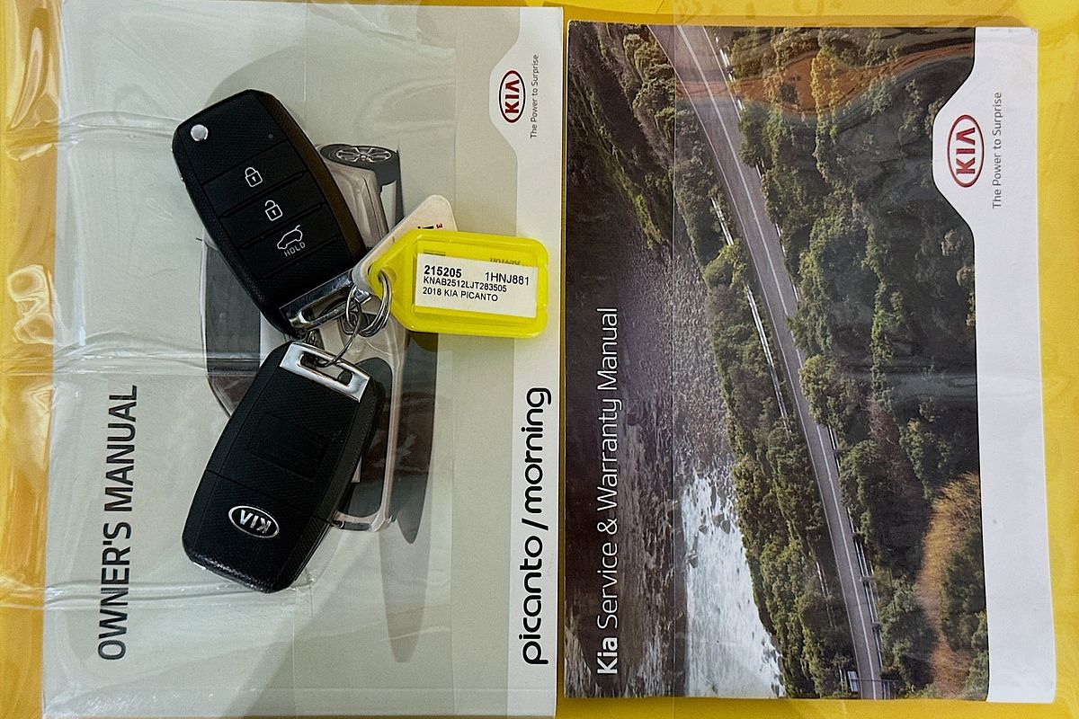 2018 Kia PICANTO S (AEB) JA MY18