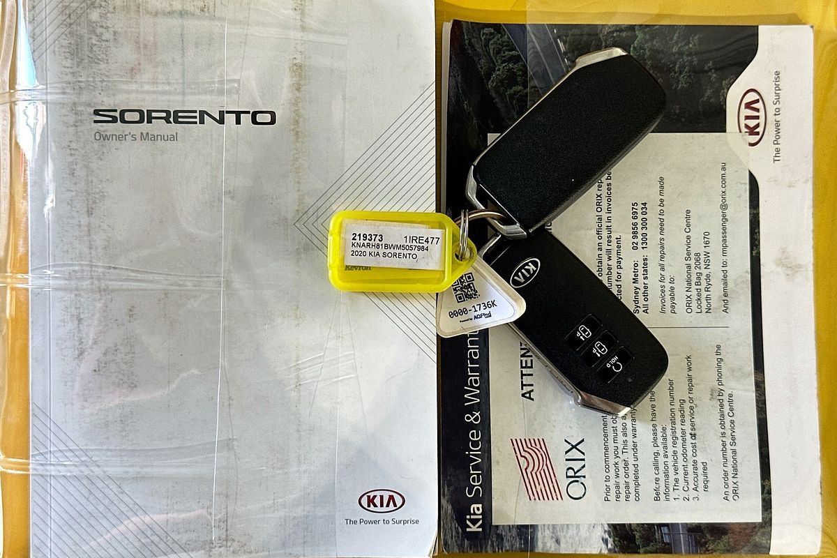 2020 Kia SORENTO GT-LINE 7 SEAT MQ4 MY21