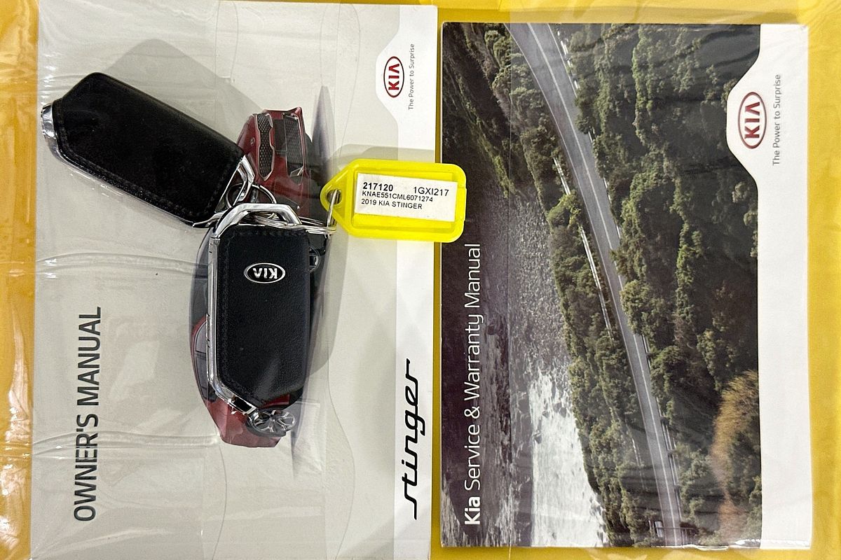 2019 Kia STINGER GT (BLACK LEATHER) CK MY20