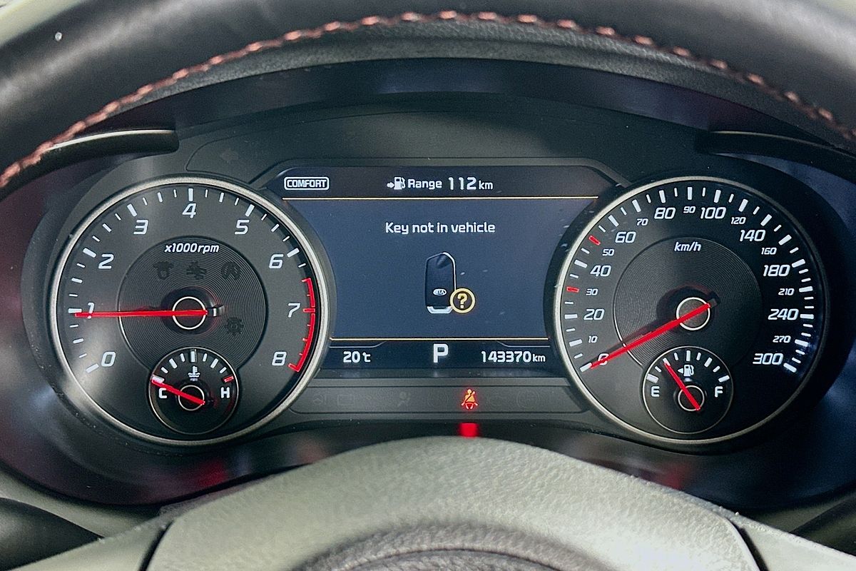 2018 Kia STINGER GT (RED LEATHER) CK MY19