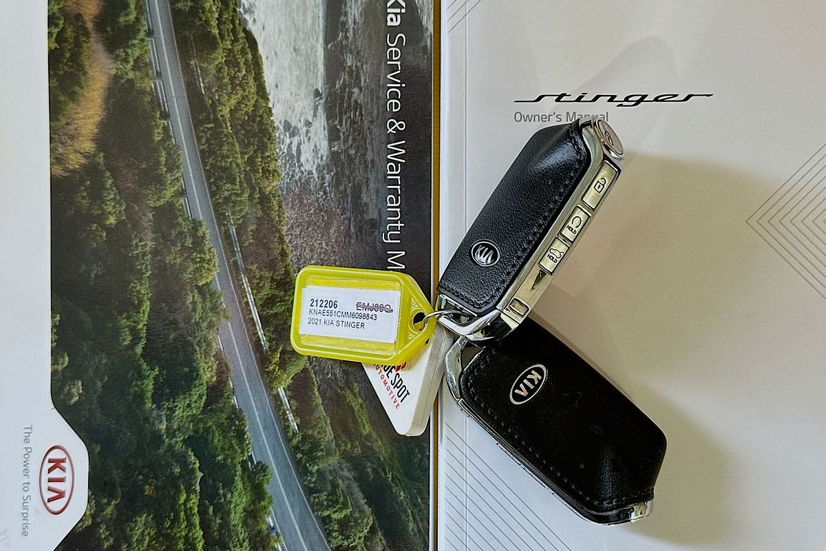 2021 Kia STINGER GT (BLACK LEATHER) CK PE MY21