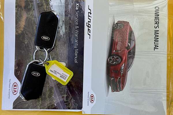 2018 Kia STINGER GT (RED LEATHER) CK MY19