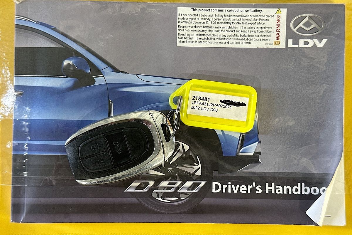 2023 LDV D90 (2WD) SV9A