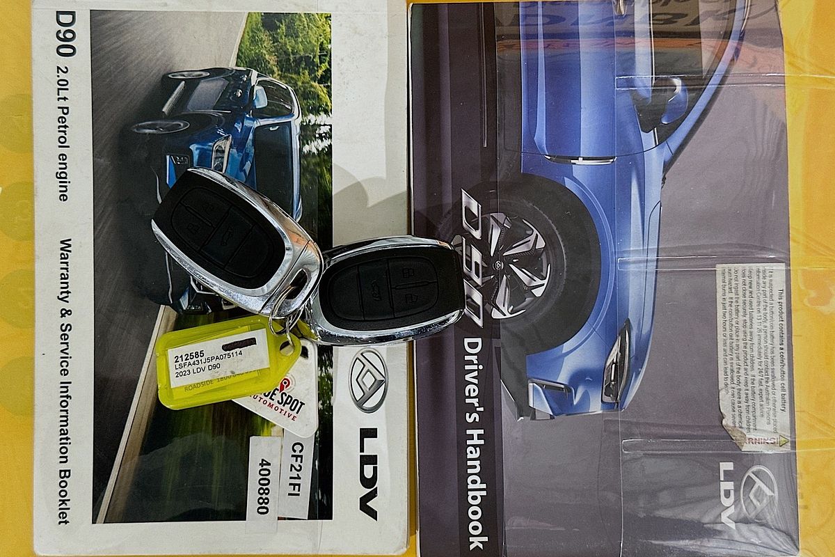 2023 LDV D90 (2WD) SV9A