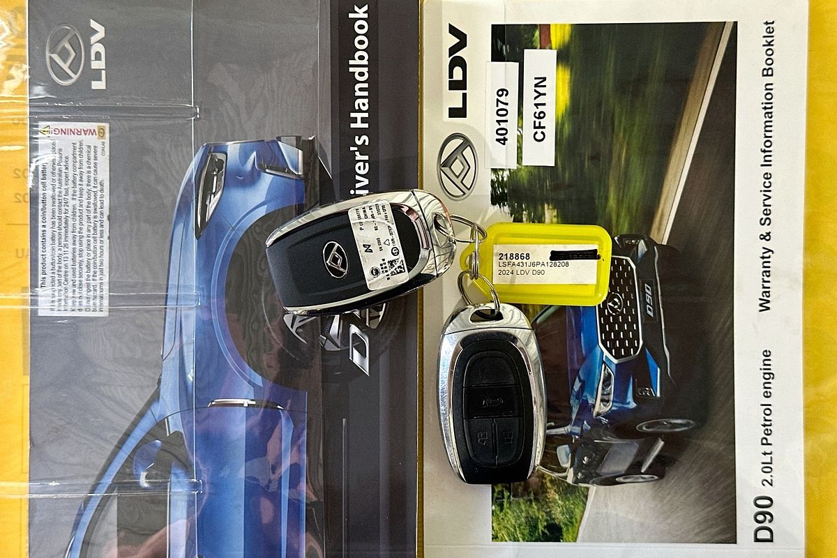 2024 LDV D90 (2WD) SV9A