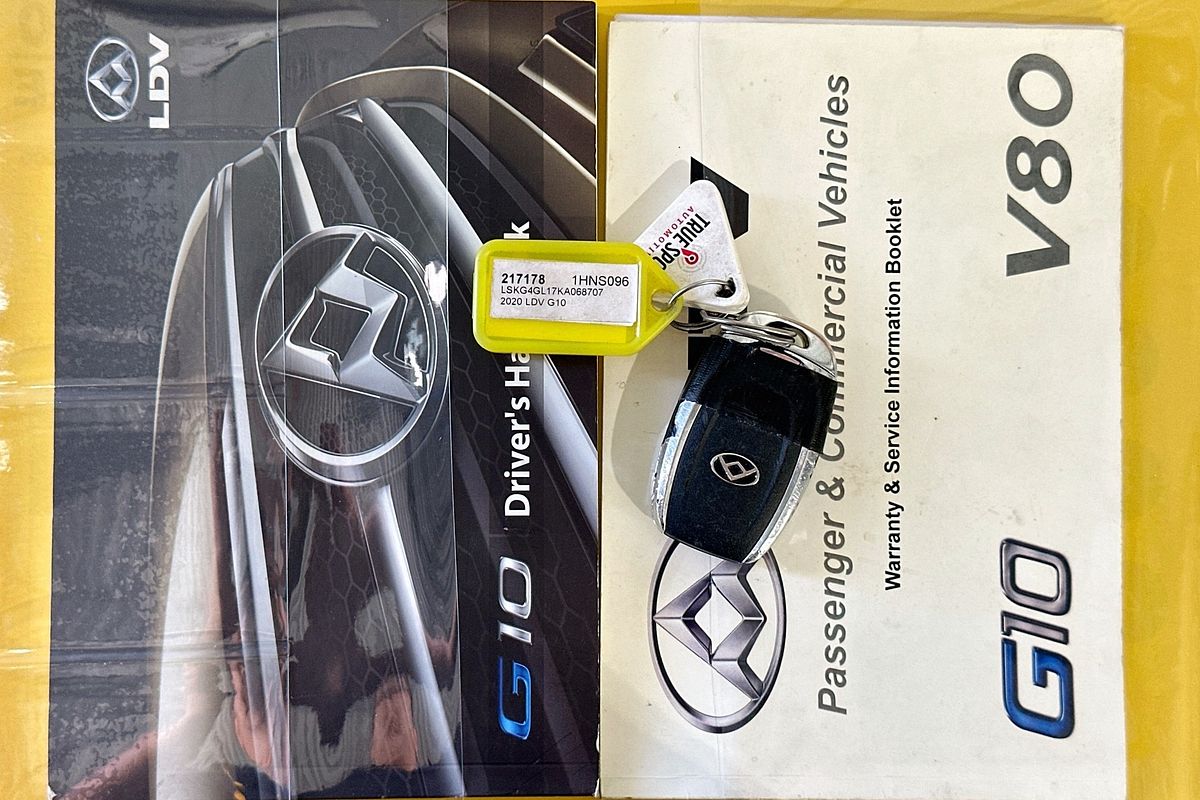 2020 LDV G10 DIESEL (9 SEAT MPV) SV7A MY20