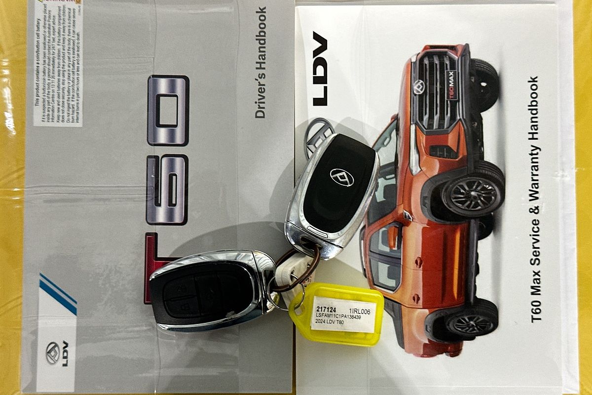 2024 LDV T60 MAX LUXE (4x4) SK8C MY23 4X4