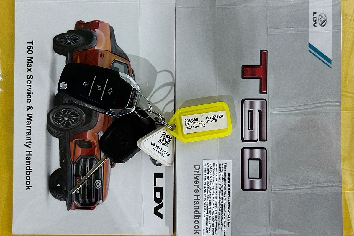2024 LDV T60 MAX PRO (4x4) SK8C MY23 4X4