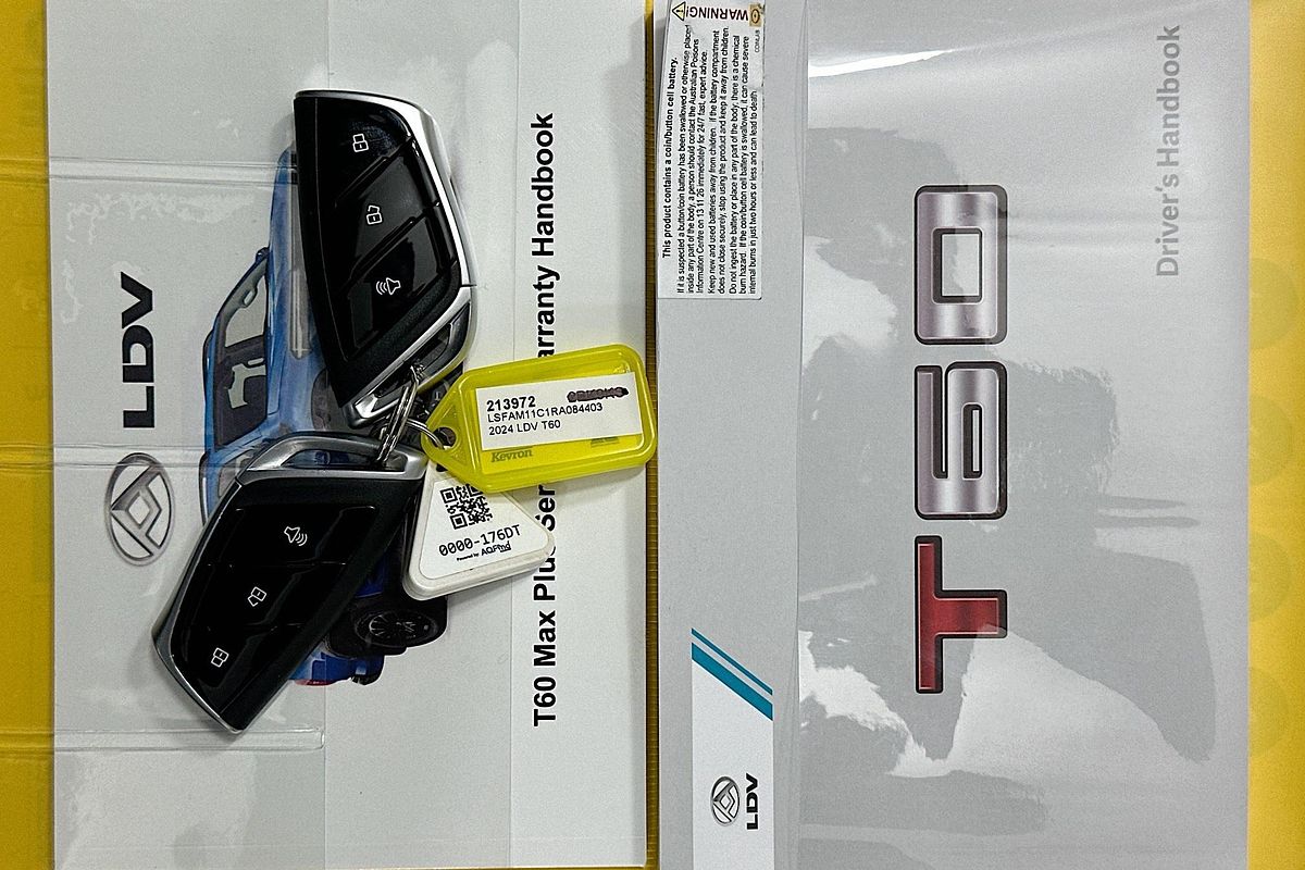 2024 LDV T60 MAX PLUS (4x4) MY24 4X4