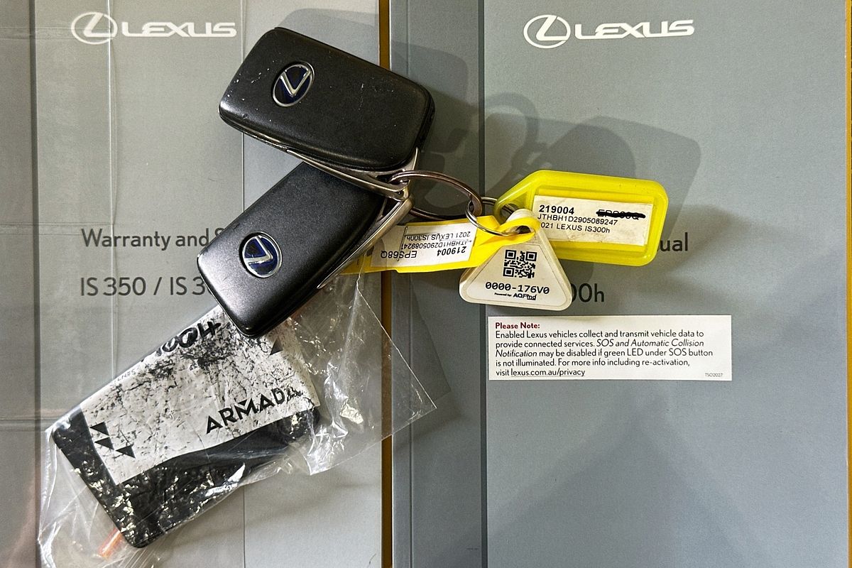 2021 Lexus IS300h F SPORT HYBRID AVE30R FACELIFT BMC