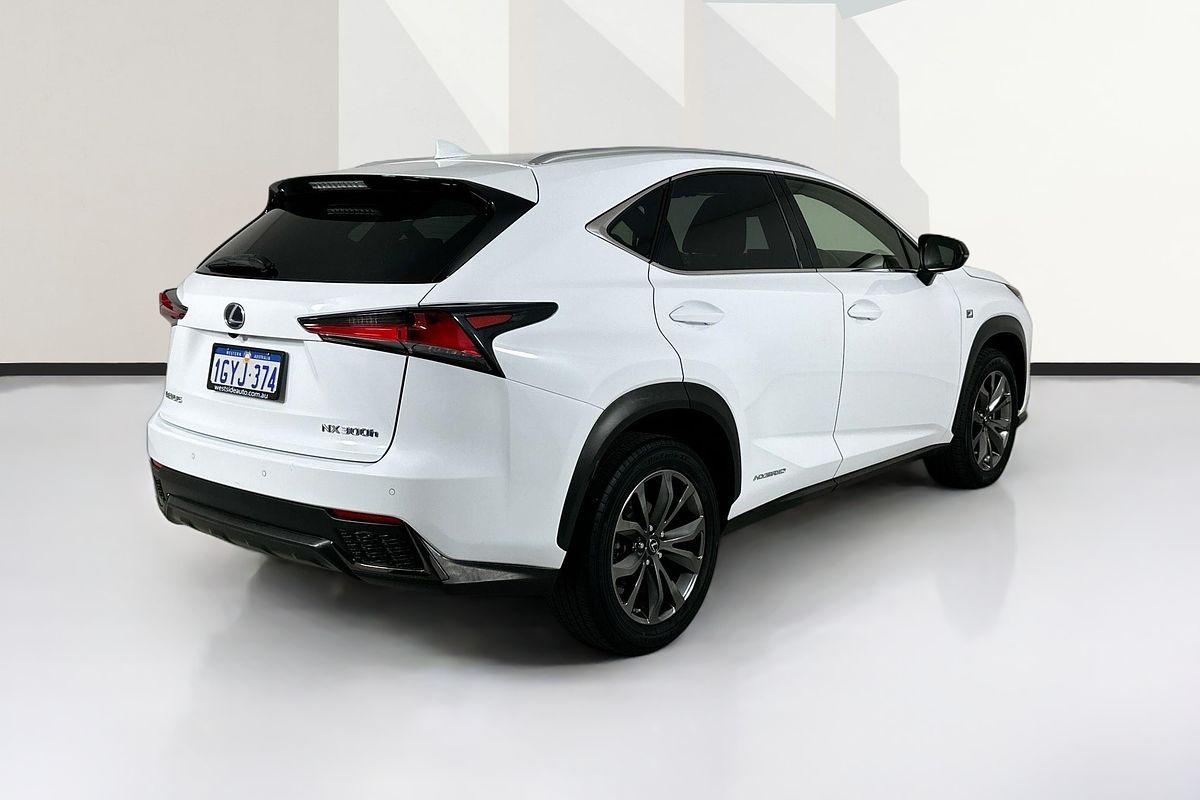 2018 Lexus NX F-SPORT HYBRID (FWD) AYZ10R MY17 FACELIFT
