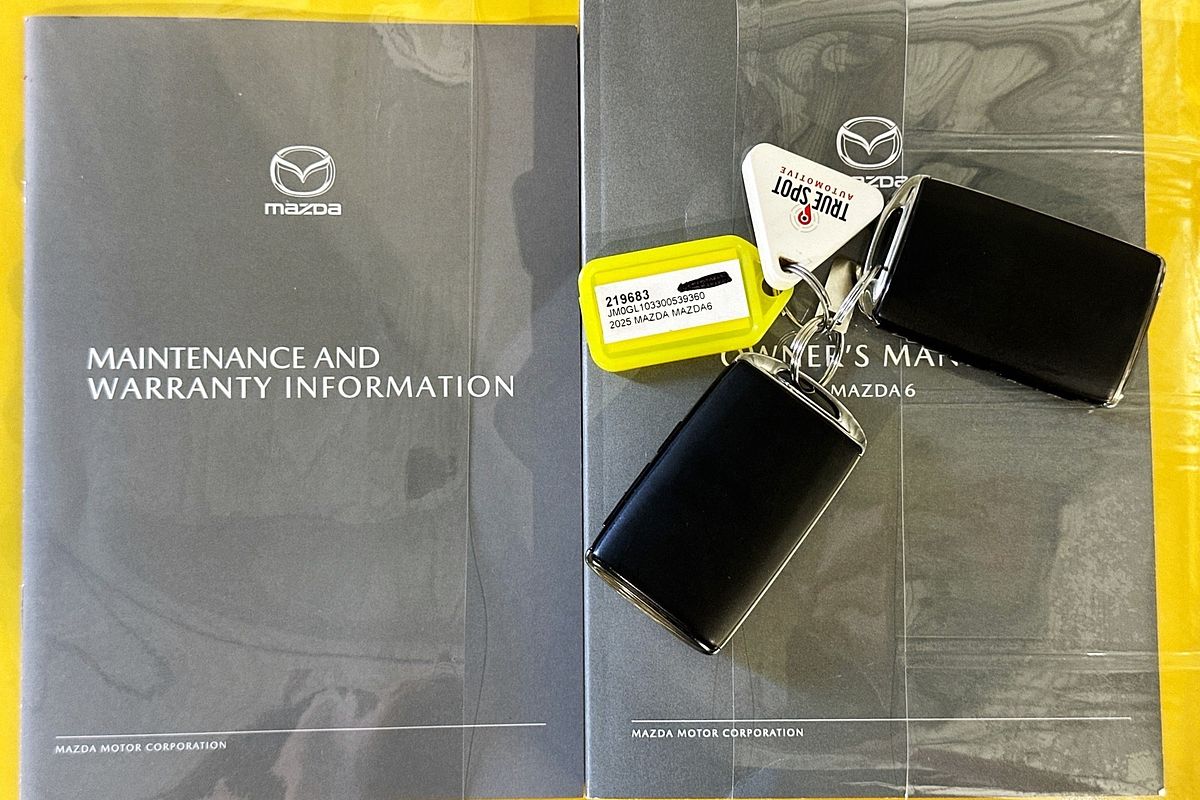 2025 Mazda 6 G25 TOURING 600T