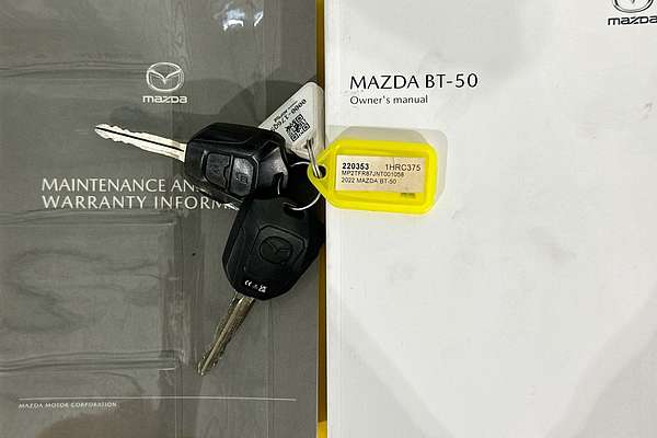 2022 Mazda BT-50 XS (4x2) B19C 4x2