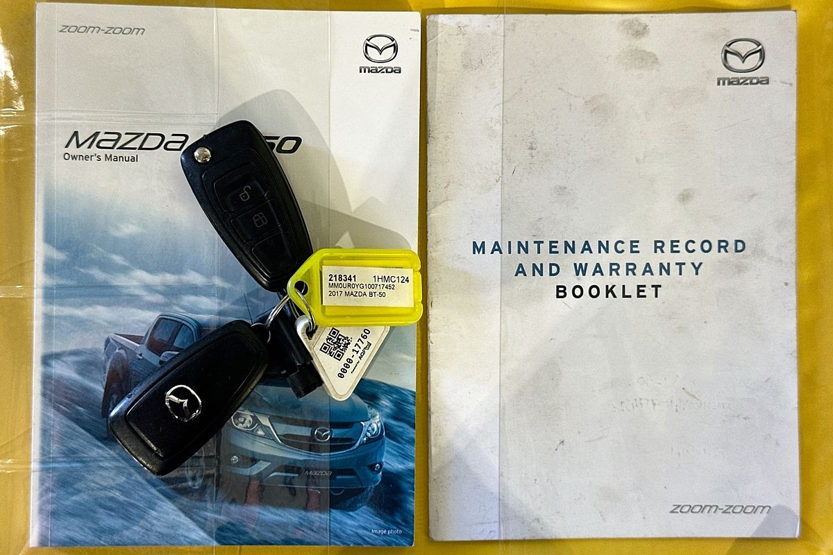 2017 Mazda BT-50 XTR (4x4) MY17 UPDATE 4X4