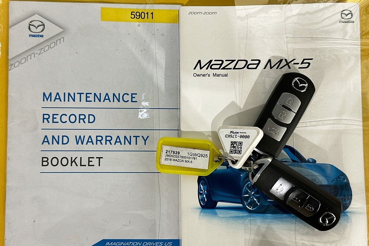 2016 Mazda MX-5 ROADSTER GT ND (K) MY17