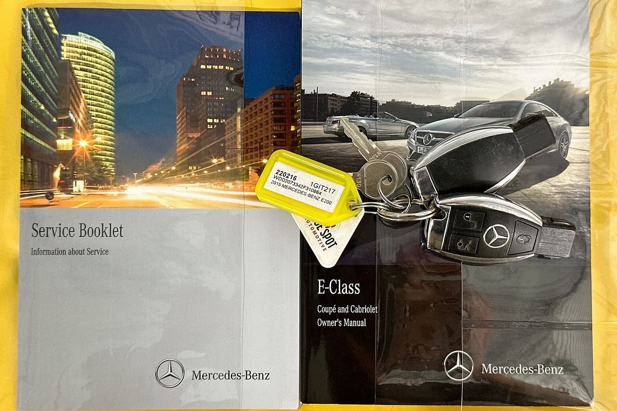 2015 Mercedes-Benz E200  207 MY15