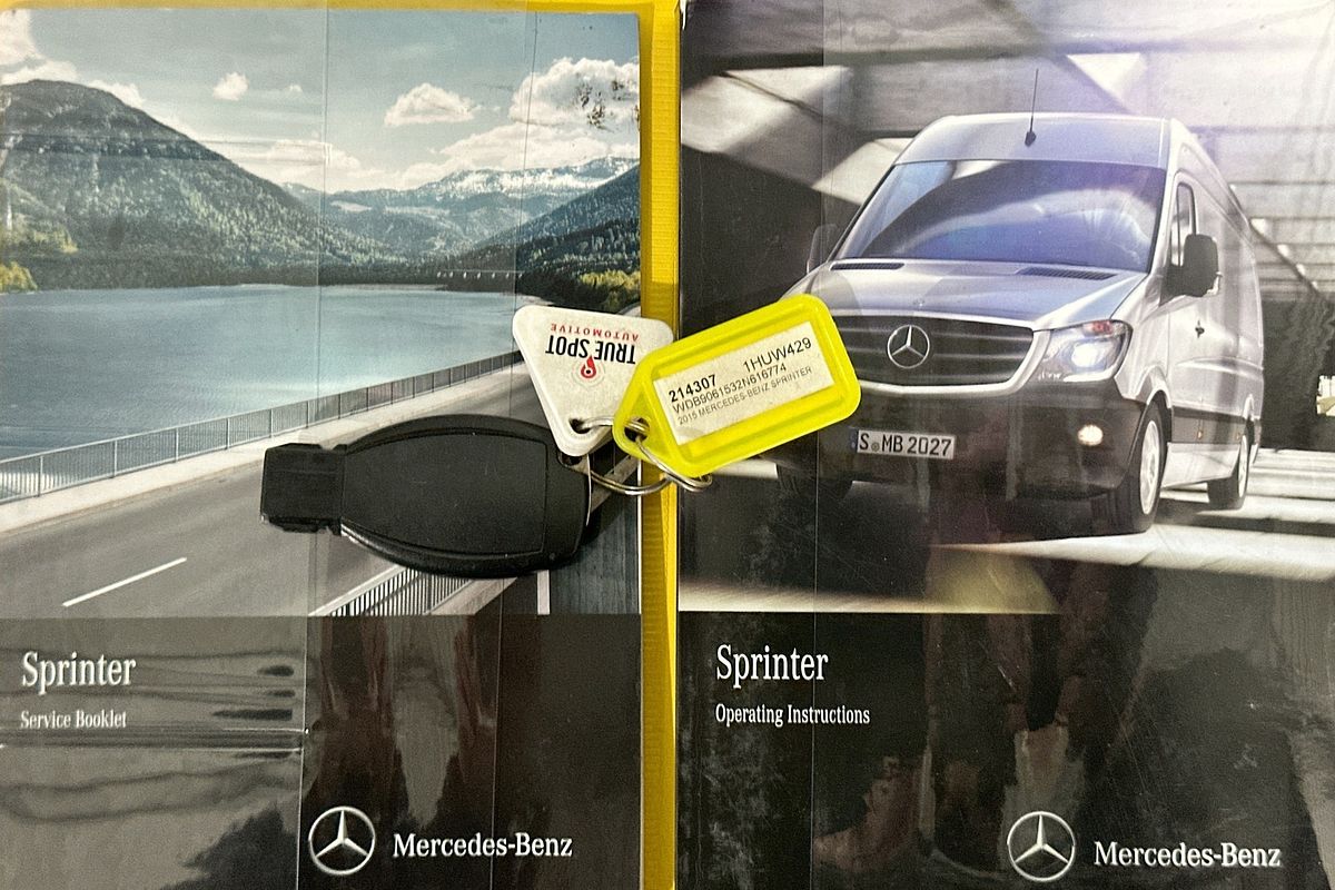 2015 Mercedes-Benz Sprinter 516CDI LWB 906 MY14 REAR WHEEL DRIVE