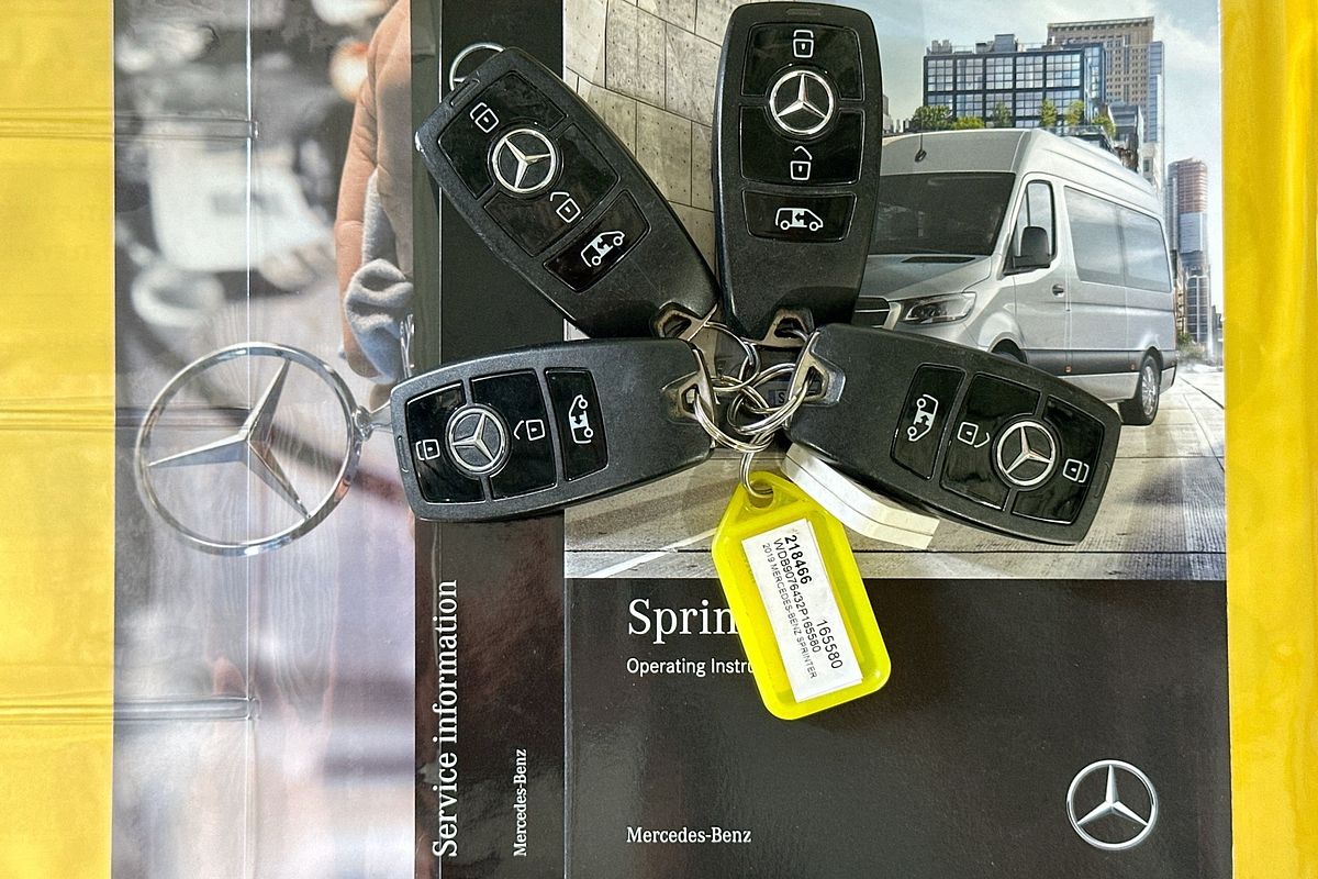 2019 Mercedes-Benz SPRINTER 419CDI VS30 LWB RWD HIGH ROOF 907 LWB