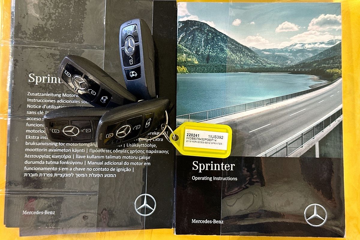 2019 Mercedes-Benz Sprinter 419CDI VS30 MWB RWD 907