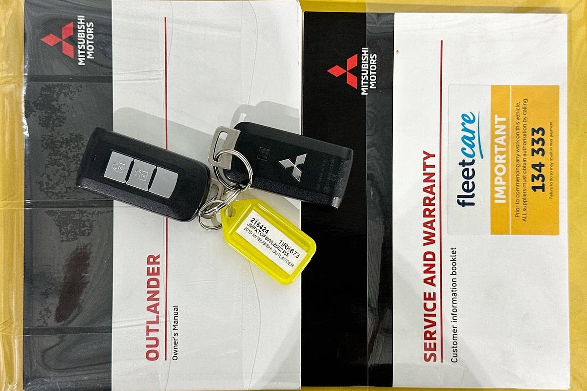 2019 Mitsubishi OUTLANDER BLACK EDITION 7 SEAT (2WD) ZL MY20