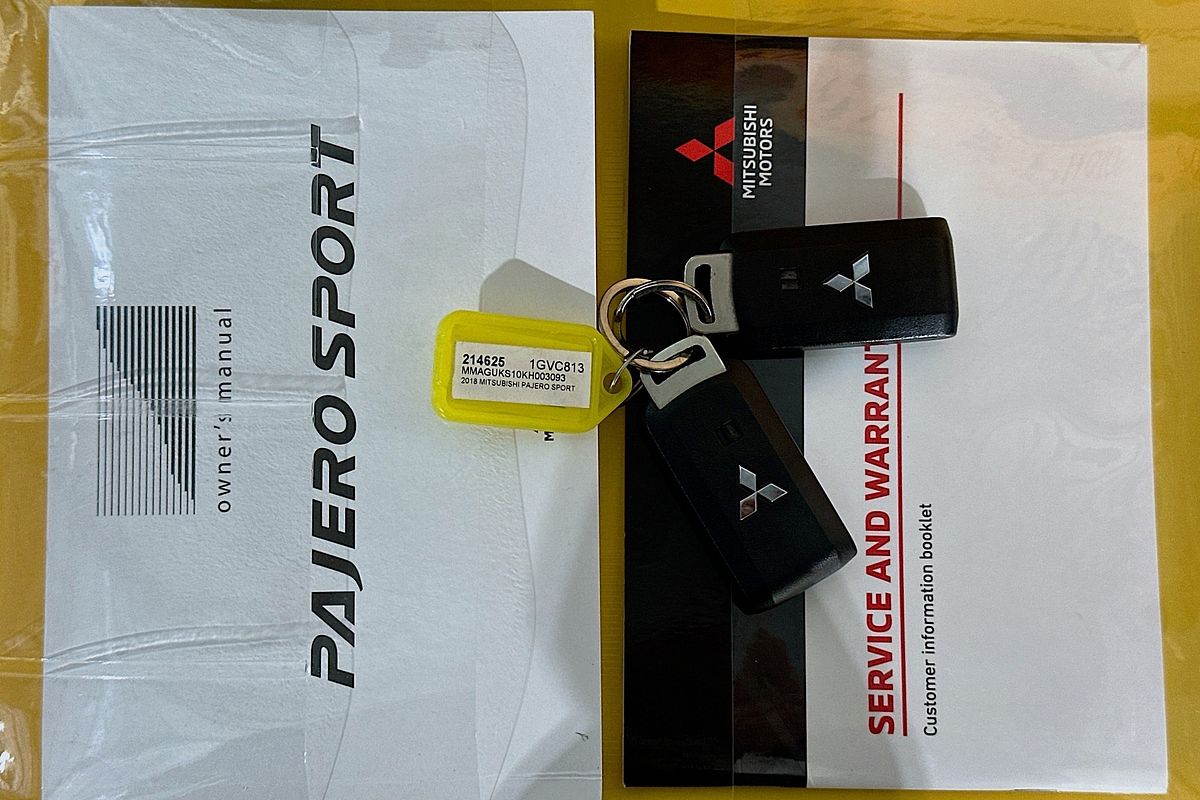 2018 Mitsubishi PAJERO SPORT BLACK EDITION SAM (4x4) 7 SEAT QE MY19